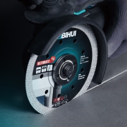 Disc Diamantat pt. Materiale dure, Portelan, Placi ceramice, 125x22.2 (mm) Ultimate BDT - BIHUI-DCAE125 - Img 2