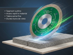 Disc DiamantatExpert KCUT pt. Portelan dur, Placi dure, Ceramica dura, 125x22.2 (mm) Premium - DXDY.KCUT.125 - Img 5
