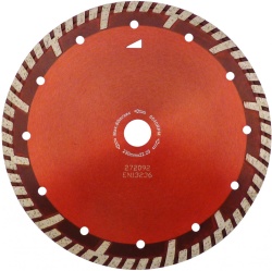Disc DiamantatExpert pt. Beton armat & Granit - Turbo GS 350mm Super Premium - DXDH.2287.350