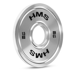 Greutate olimpica otel HMS TOS02 0.25 kg/50 mm - Img 2