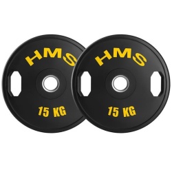 Greutati olimpice cauciucate HMS TOG05 2 x 5 kg/50 mm - Img 1