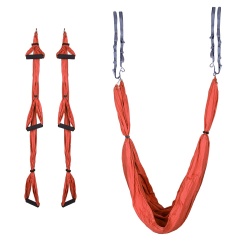 Hamac aero yoga inSPORTline Hemmock-rosu - Img 4