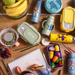 Lunchbox Nava We care 800 ml albastru - Img 7