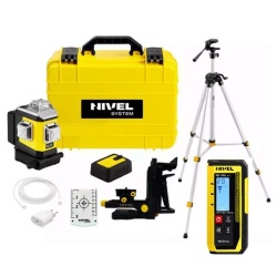 Nivelă laser 3D cu linie roșu Nivel System CLx3R cu trepied SJJM1EX senzor CLS300