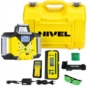 Nivela laser rotativa Nivel System NL740G Digital stadie LS24 Trepied SJJ1 - Img 4