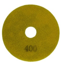 Paduri / dischete diamantate galvanizate (electroplacate) pt. slefuire uscata #400 Ø100mm - DXDY.DRYPADGALV.100.0400 - Img 2