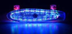 Penny board Mad Cruiser Full Led-albastru - Img 4