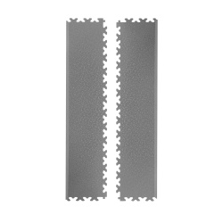 Piesa laterala covor de protectie puzzle inSPORTline Simple Gray - 2 bucati - Img 2