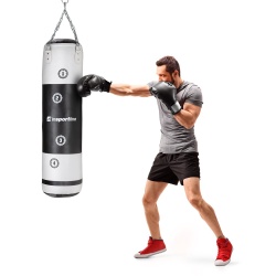 Sac de box inSPORTline Robkin 33 kg Negru/Alb - Img 5