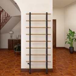 Spalier inSPORTline Wootaline 199 x 80 cm cu bara tractiuni si bare paralele - Img 6