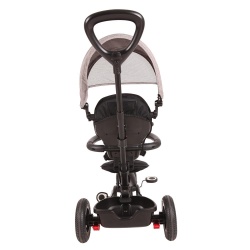 Tricicleta cu roti de cauciuc Qplay Rito Rubber Violet - Img 3