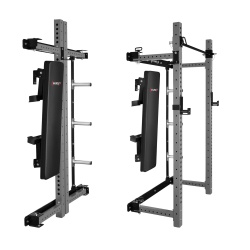 Aparat multifunctional POWER RACK HMS KLT34, Rosu - Img 2