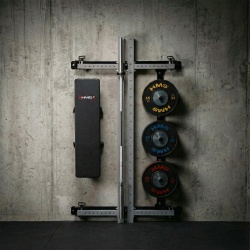 Aparat multifunctional POWER RACK HMS KLT34, Rosu - Img 12
