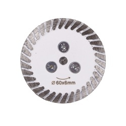 Disc diamantat DiStar LevelCut pentru gresie portelanata, placi dure 60*6mm x M14 Premium - DiStar-80115429032 - Img 2