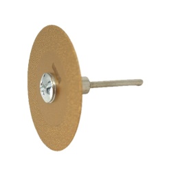 Disc diamantat EXTRA de taiat si slefuit ceramica dura, piatra, diam. 50mm - prindere 3mm - CNO-MPU350W-PB50 - Img 3