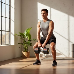 Gantera ajustabila 3in1 HMS HL05 cu functie de kettlebell - Img 12