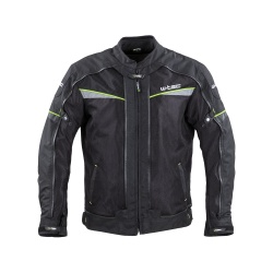 Geaca Moto Barbati W-TEC Progair Negru/Galben Florescent - Img 12