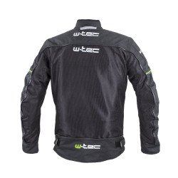 Geaca Moto Barbati W-TEC Progair Negru/Galben Florescent - Img 5