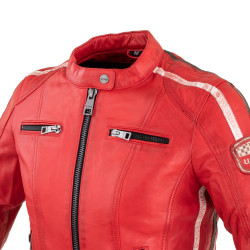 Geaca Moto Piele pentru Femei W-TEC Umana - Img 4