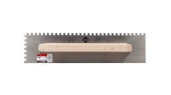 Gletiera dintata cu maner din lemn 48cm, 8mm - RUBI-65959 - Img 3