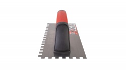 Gletiera dintata cu maner Rubiflex 28cm, 8mm - RUBI-75957 - Img 3