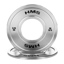 Greutate olimpica otel HMS TOS02 0.25 kg/50 mm - Img 2