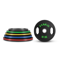 Greutati olimpice cauciucate HMS TOG05 2 x 5 kg/50 mm - Img 3