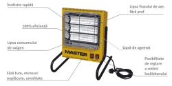 Radiator electric MASTER TS3A infrarosu - Img 2