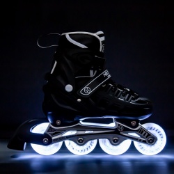 Role Reglabile 4in1 Nils Extreme LED NH10905-Negru - Img 3