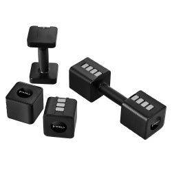 Set gantere reglabile HMS HL02 2 x 5 KG, negru - Img 11