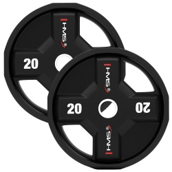 Set greutati olimpice HMS TPC 2 x 2.5 - 25 KG CPU - 155KG - Img 9