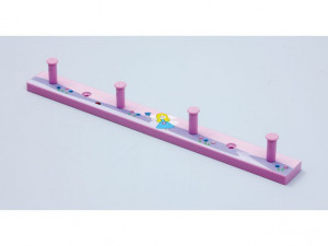 Şiruri de cuiere 8177 ZÂNĂ 168, roz plastic