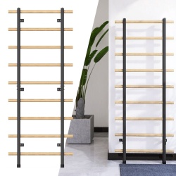 Spalier inSPORTline Wootaline 199 x 80 cm cu bara tractiuni si bare paralele - Img 3