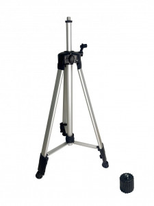 Trepied reglabil extensibil din alumiuniu, pentru nivele laser - 53 - 145 cm prindere 5/8" si 1/4" - CNO-ET145 - Img 2