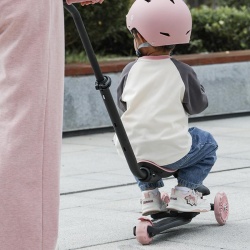 Trotineta multifunctionala 6in1 Qplay Sema EVO Roz - Img 12