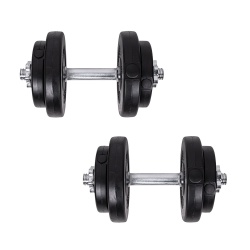 Aparat Multifunctional inSPORTline Power Tower si Set Gantere 3-50 kg - Img 8