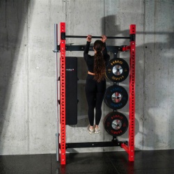 Aparat multifunctional POWER RACK HMS KLT34, Rosu - Img 10