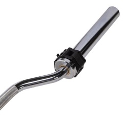 Bara haltera olimpica CURL HMS GOL320 220 cm - Img 5