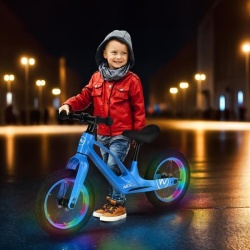 Bicicleta de echilibru NILS FUN RB901 12'', Roz - Img 4