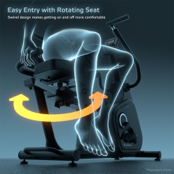 Bicicleta recumbent inSPORTline ZenSeat 100 - Img 11
