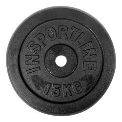 Disc greutate din fonta inSPORTline CastCzech 0.5 kg/ 30 mm