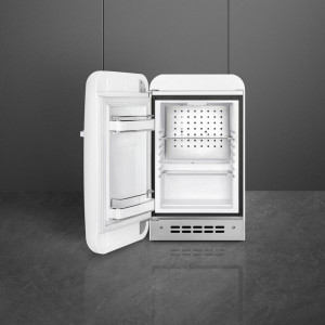 Frigider cu 1 ușă, retro, 50's Style, 73 cm, 34 l, alb, balamale în stânga, Smeg FAB5LWH5