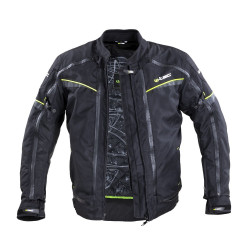 Geaca Moto Barbati W-TEC Progair Negru/Galben Florescent - Img 6