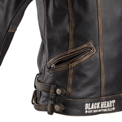 Geaca Moto Piele pentru Femei W-TEC Black Heart Lizza - Img 9