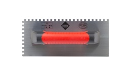 Gletiera dintata cu maner Rubiflex 28cm, 6mm - RUBI-75955 - Img 2