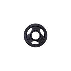 Greutate olimpică din fontă inSPORTline Hamerton Negru 1,25 kg, 50 mm