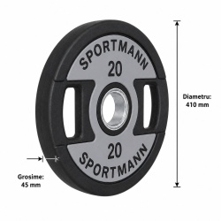 Greutate SportMann Profi CPU 2.5 kg - Img 2