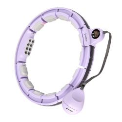 HHM13 HULA HOOP GREEN MAGNETIC WITH WEIGHT + COUNTER HMS - Img 1
