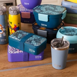 Lunchbox Nava We care 650ml albastru - Img 4