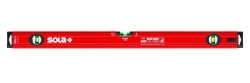 Nivelă cu bula ( Boloboc ) cu profil tubular, 80cm RED 3 80 - Sola-01215101 - Img 2